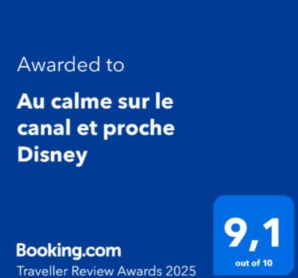 Au Calme Sur Le Canal Et Proche * Vaires-sur-Marne